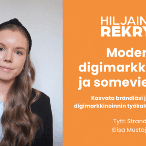 Moderni digimarkkinointi ja palvelumuotoilu -verkkokoulutus