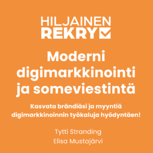 Moderni digimarkkinointi ja palvelumuotoilu -verkkokoulutus