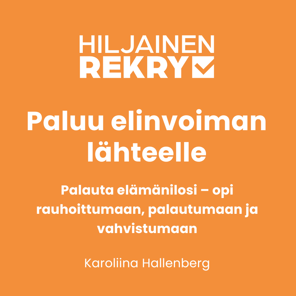 Paluu elinvoiman lähteelle -valmennus